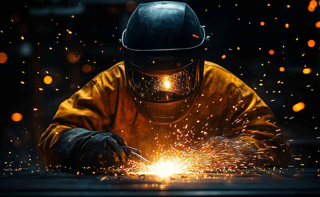 Workshop with precision machinery used for heavy plant repair and component fabrication